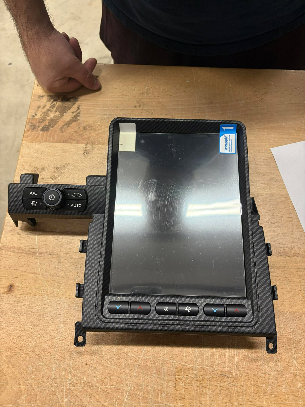 SBD 10.8/12.9/14.5″ GTR Radio Screen Protector detail view | PVS Automotive