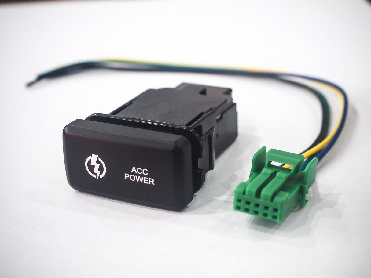 Horizontal White LED Push Switch for Toyota 4WD | PVS Automotive