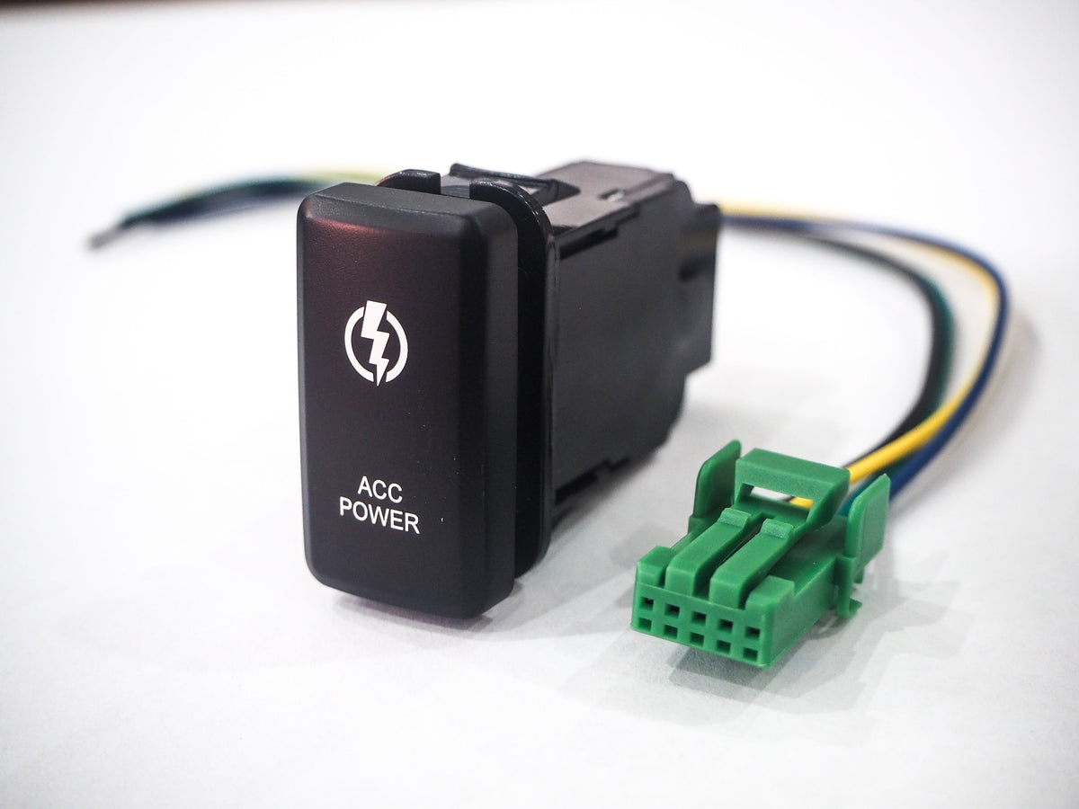 ACC Power LED Push Switch to suit Toyota LandCruiser & Hilux