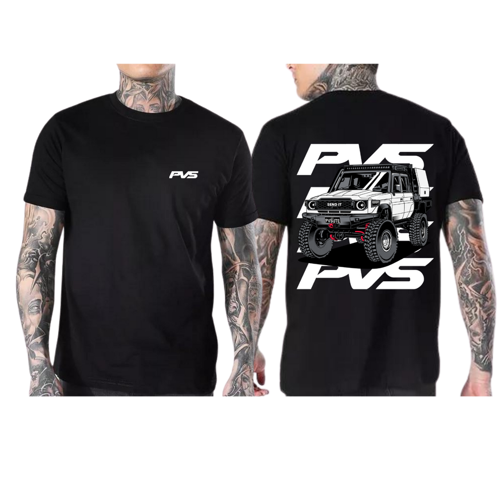 PVS Gradient Black T-Shirt