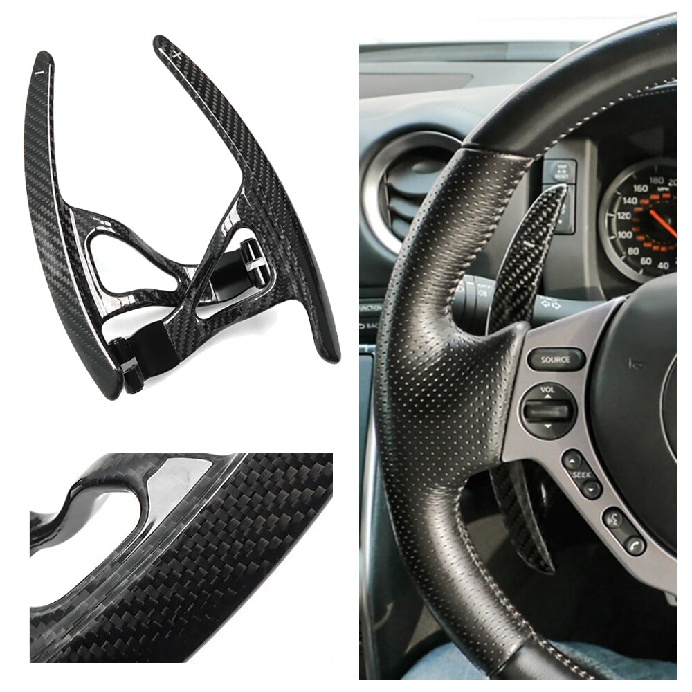 Carbon Fibre Paddle Shifters product view | PVS Automotive