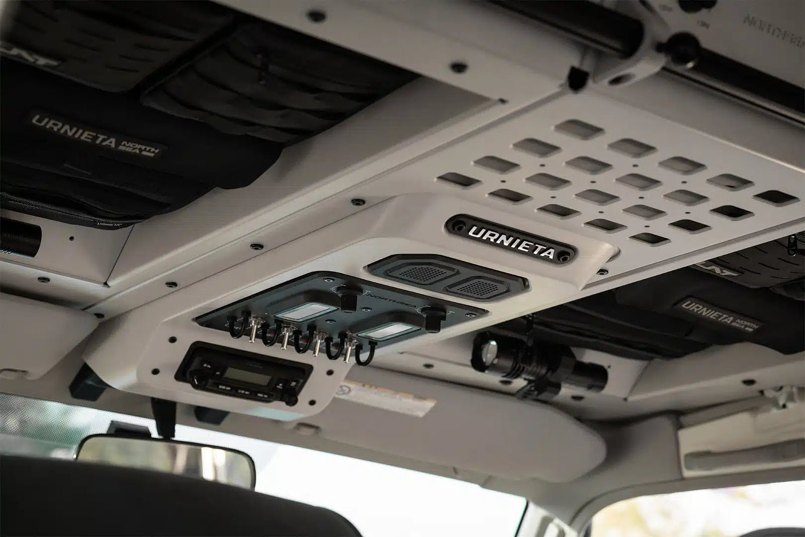 URNIETA Roof Console installed in 70 Series LandCruiser | PVS Automotive