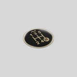 Gear Knob Sticker detail view | PVS Automotive