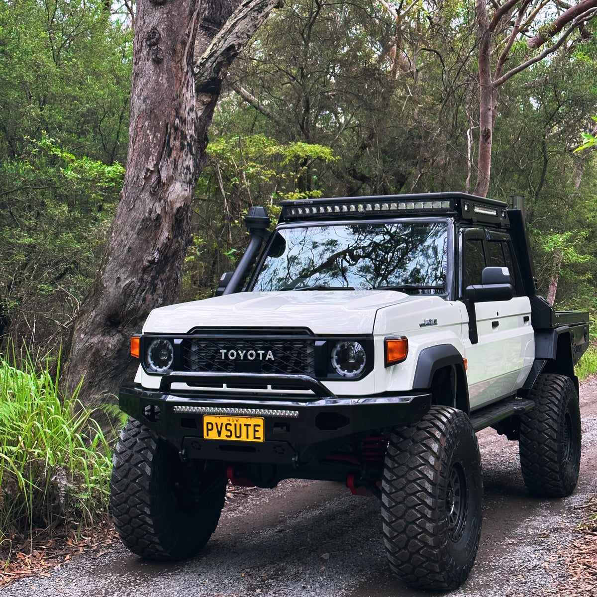 Slim Line Weather Shields to Suit Toyota LandCruiser 76/79 Series