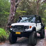Slim Line Weather Shields for 70 Series LandCruiser | PVS Automotive