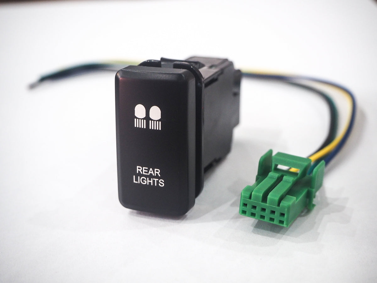 Rear Lights LED Push Switch to suit Toyota LandCruiser & Hilux