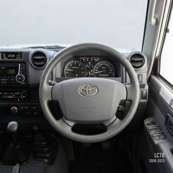 70 Series Steering Wheel Upgrade Kit (2008–2023) Pre-Facelift