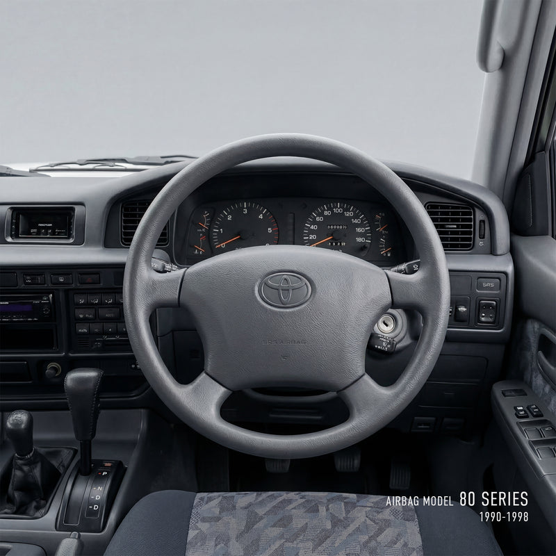 80 Series Steering Wheel Upgrade Kit (1990-1998) Airbag Model | PVS Automotive
