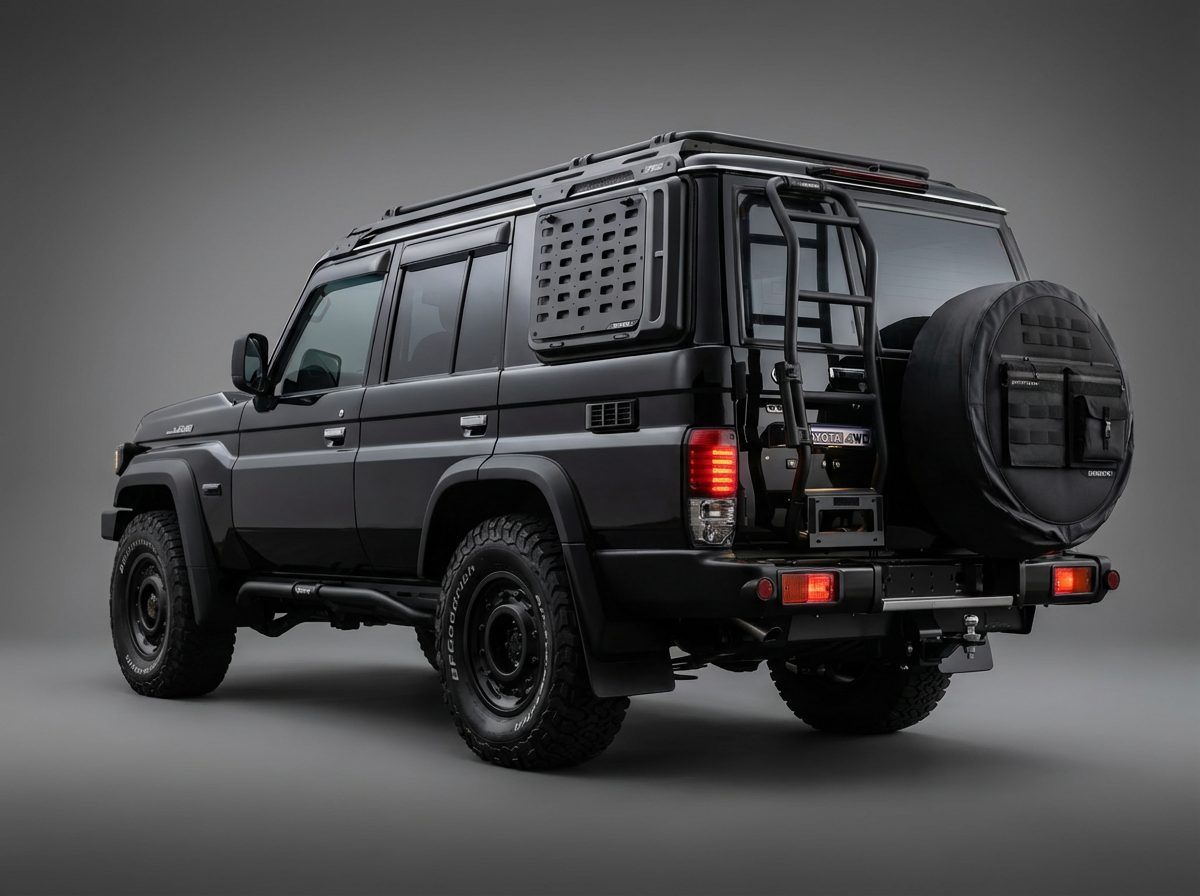 URNIETA Rear Door Ladder detail view | PVS Automotive
