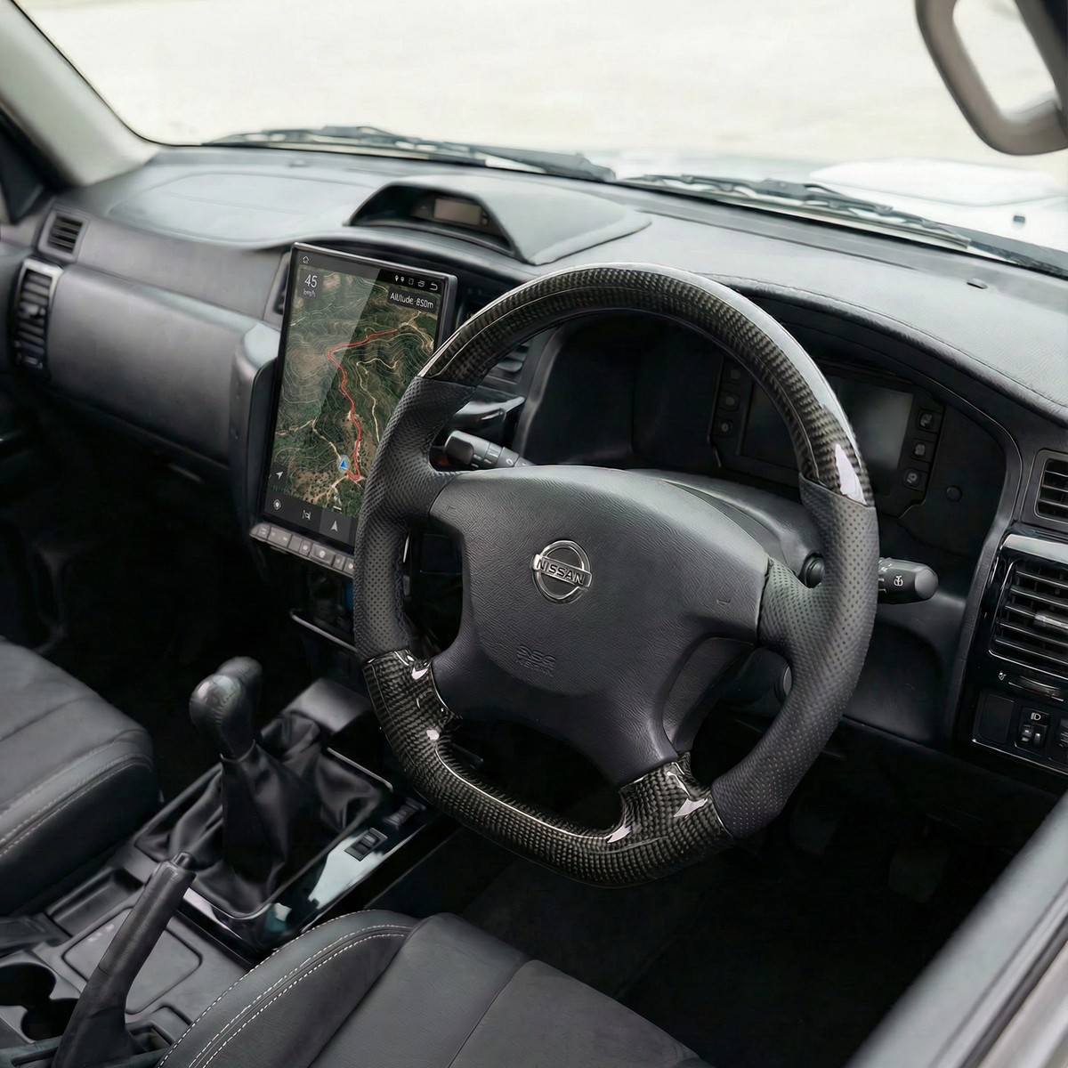 12.1" Pro Snapdragon Multimedia Headunit to suit Nissan Y61 GU Patrol 2004-2016