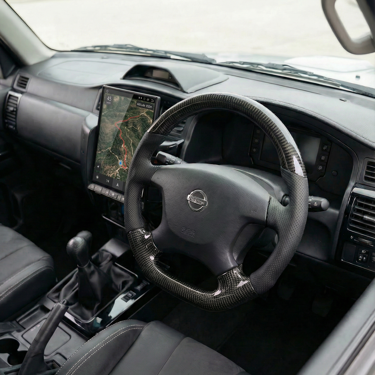 12.1" Pro Snapdragon Multimedia Headunit to suit Nissan Y61 GU Patrol 2004 - 2016