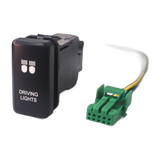 Driving Lights LED Push Switch to suit Toyota LandCruiser & Hilux