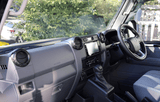 Front Air Vent Rings Covers to suit Toyota LandCruiser 70 Series (4 pcs)