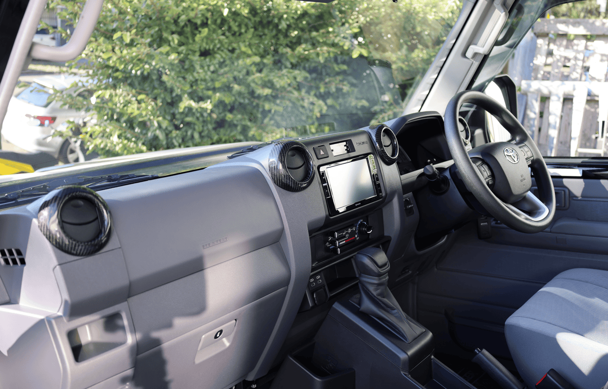 Front Air Vent Rings Covers to suit Toyota LandCruiser 70 Series (4 pcs)