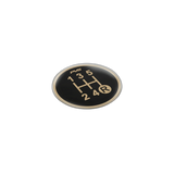 Gear Knob Sticker — transparent