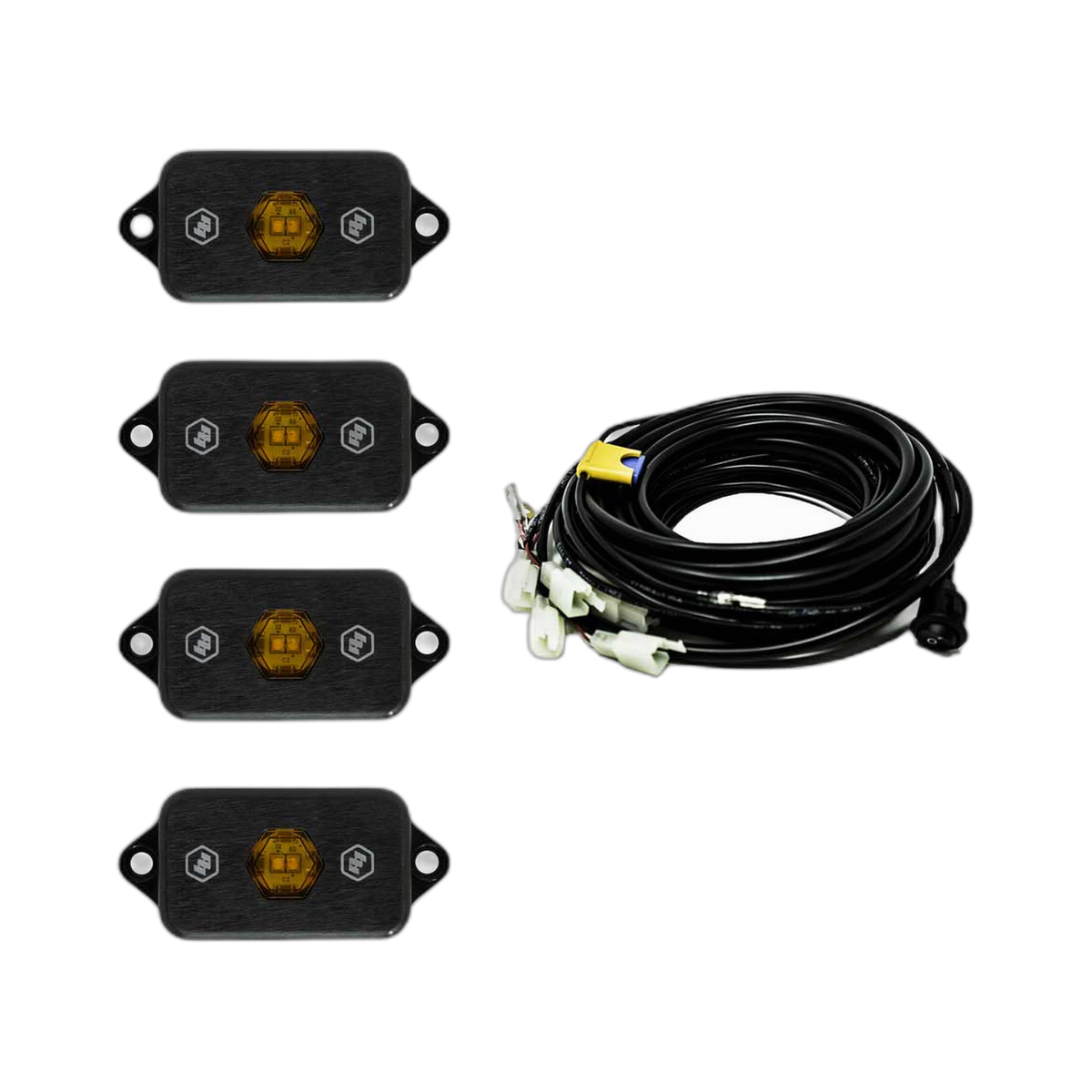 LED Rock Light Kit - Amber