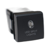 LED Spot Lights LED Push Switch to suit Toyota LandCruiser & Hilux