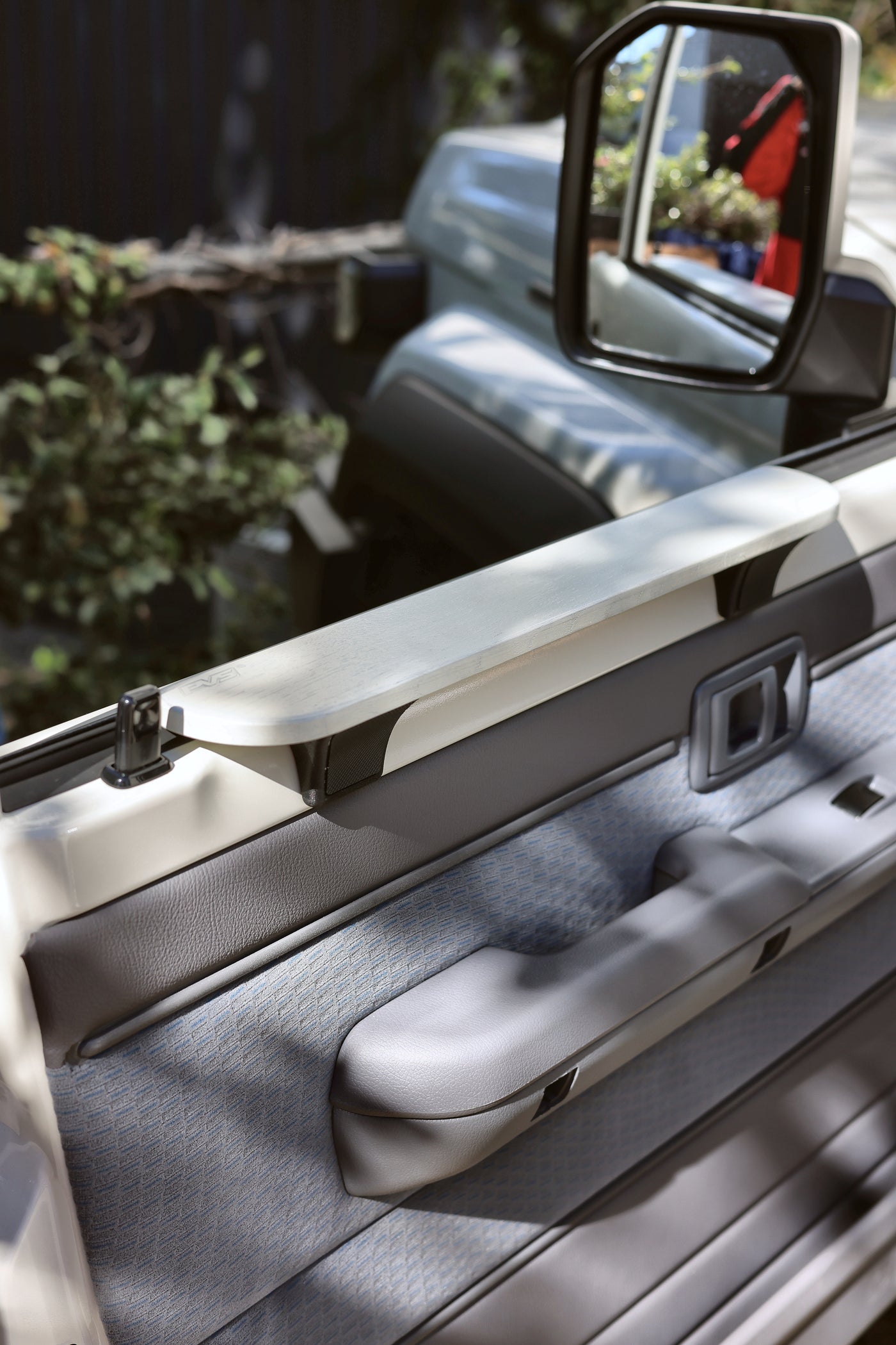70 Series LandCruiser Armrest, Tasmanian White Rounded (Pair)