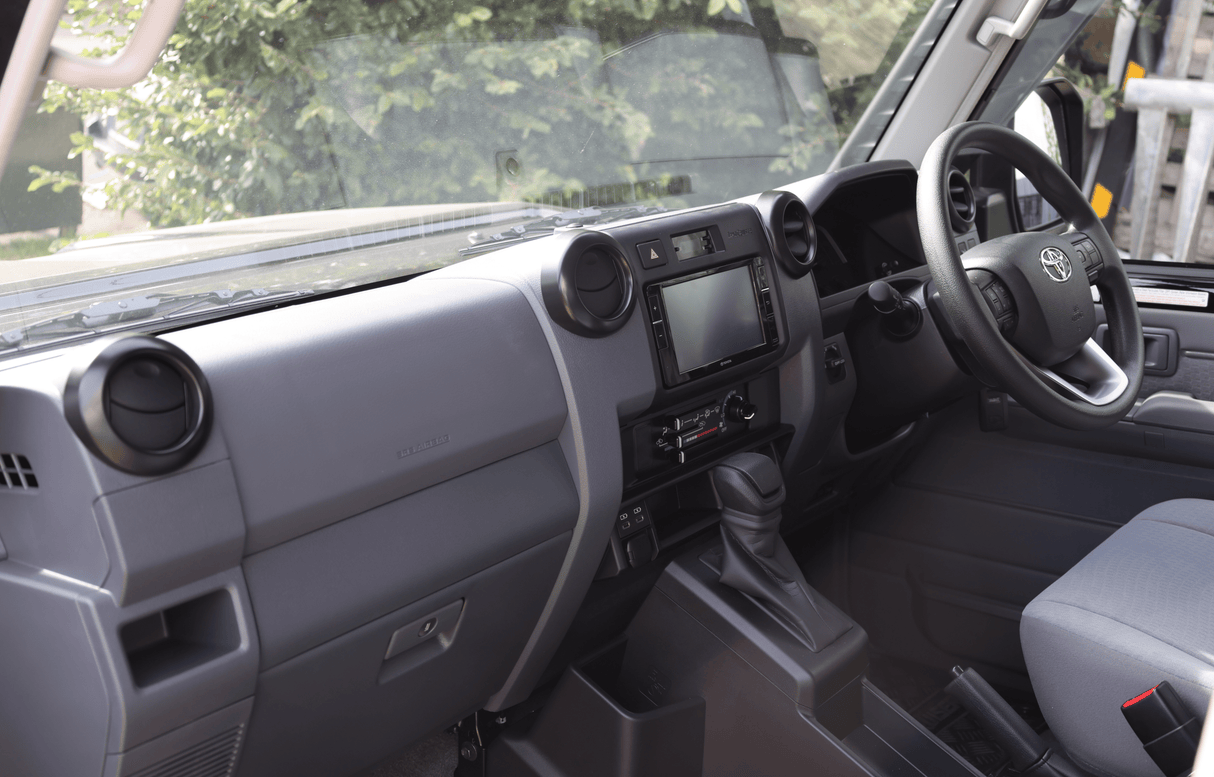 Front Air Vent Rings Covers to suit Toyota LandCruiser 70 Series (4 pcs)