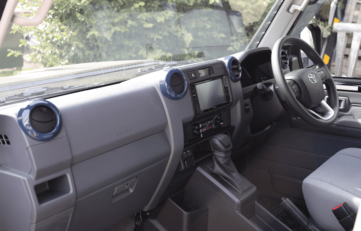 Front Air Vent Rings Covers to suit Toyota LandCruiser 70 Series (4 pcs)