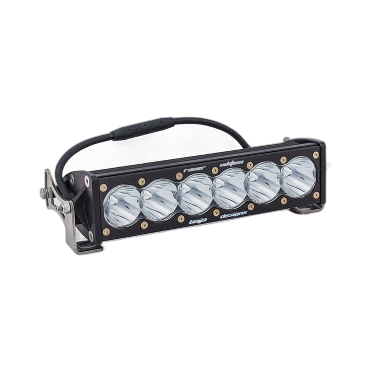 OnX6 - 10 inch - Straight Racer Edition LED Light Bar - Racer Spot - Clear