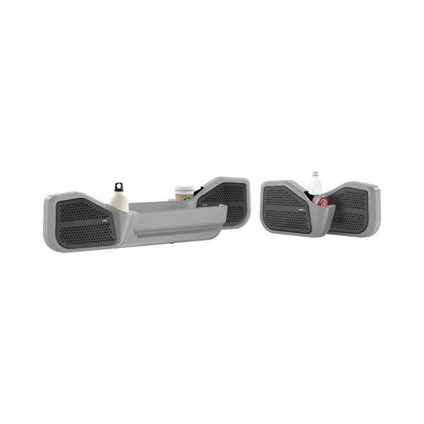 Front + Rear Speaker Door Pods with Pocket