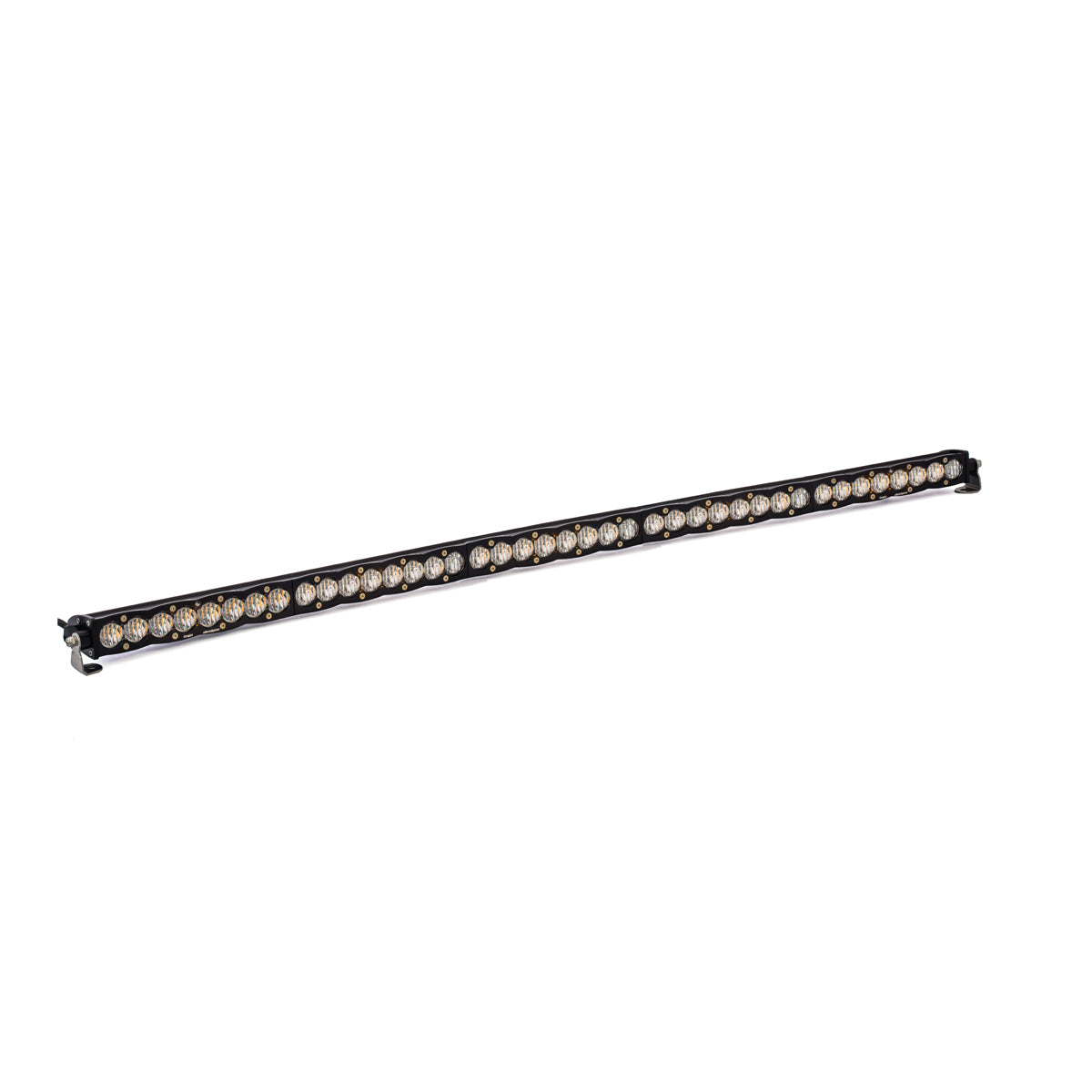 S8 Straight LED Light Bar - 50 inch - clear - wide corner