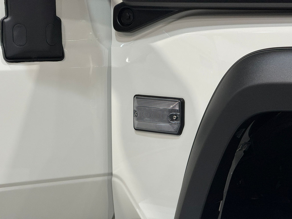 Clear/Crystal Turn Signal Side Marker Indicator to suit Toyota LandCruiser 70 Series (09/2022+)