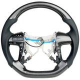 Classic Carbon with Perforated Leather Sides Steering Wheel installed in Hilux N70 | PVS Automotive