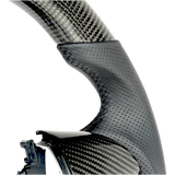 Classic Carbon with Perforated Leather Sides Steering Wheel image 6 | PVS Automotive