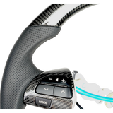 Classic Carbon with Perforated Leather Sides Steering Wheel image 5 | PVS Automotive