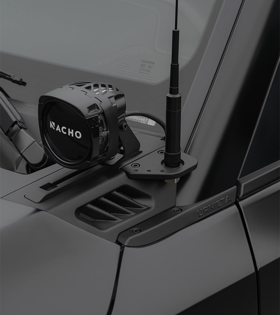 URNIETA A-Pillar Light Mounts | 250 Series LandCruiser Prado