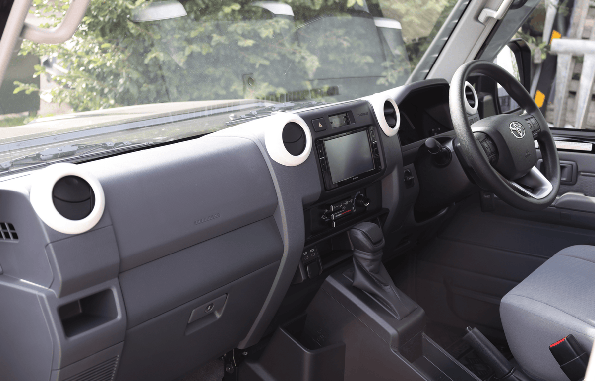 Front Air Vent Rings Covers to suit Toyota LandCruiser 70 Series (4 pcs)