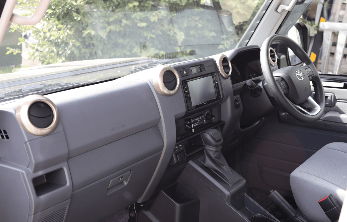 Front Air Vent Rings Covers to suit Toyota LandCruiser 70 Series (4 pcs)