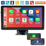 Wireless Apple CarPlay and Android Auto Car Stereo, 7'' IPS Touchscreen Multimedia Player & Bluetooth 5.0 Audio Hands Free Calling, Mirror Link/GPS/Siri/Google/Waze/GPS product view | PVS Automotive