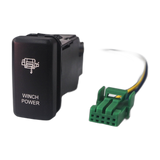 Winch Power LED Push Switch to suit Toyota LandCruiser & Hilux