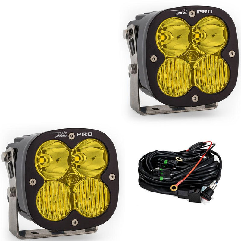 XL Pro LED Auxiliary Light Pod Pair - Amber - Drive/Combo
