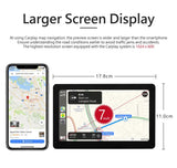 Wireless Apple CarPlay and Android Auto Car Stereo, 7'' IPS Touchscreen Multimedia Player & Bluetooth 5.0 Audio Hands Free Calling, Mirror Link/GPS/Siri/Google/Waze/GPS image 8 | PVS Automotive