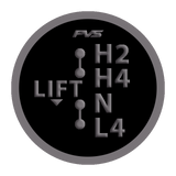 4WD Transfer Selector Sticker image 6 | PVS Automotive