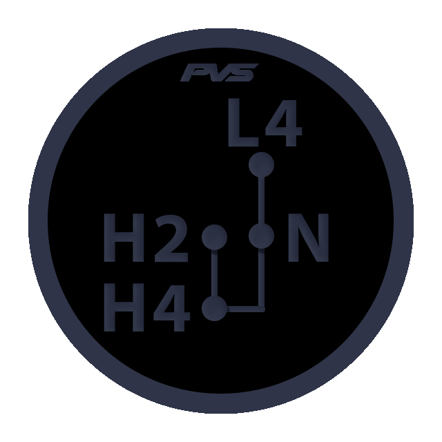 4WD Transfer Selector Sticker