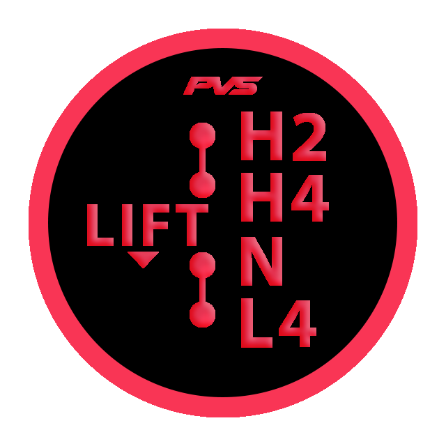 4WD Transfer Selector Sticker