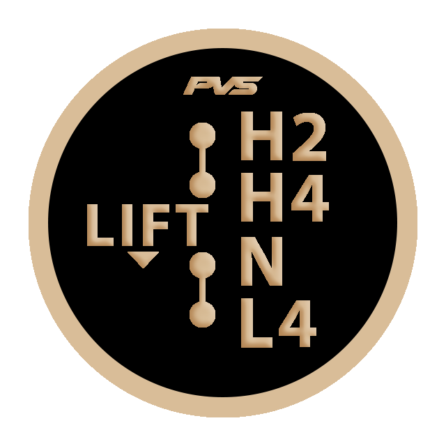 4WD Transfer Selector Sticker