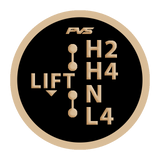 4WD Transfer Selector Sticker for 70 Series / Hilux N70 | PVS Automotive