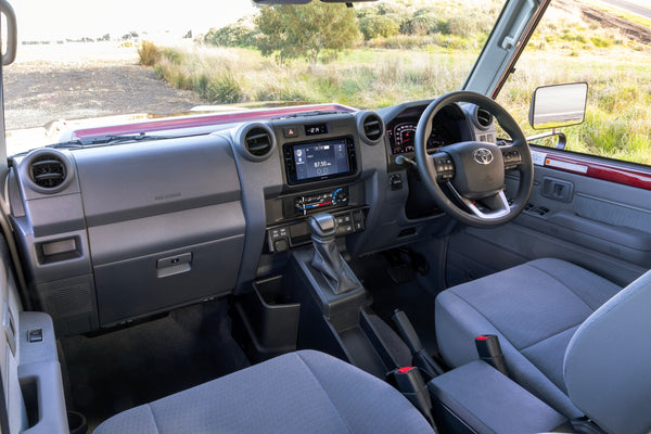 Toyota LandCruiser 70 Series interior