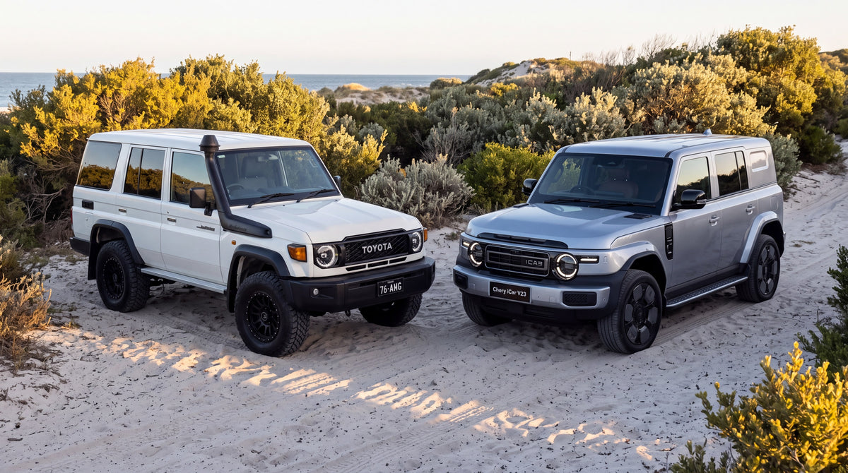 Chery says the boxy SUV is here to stay. The 70 Series got there in 1984.