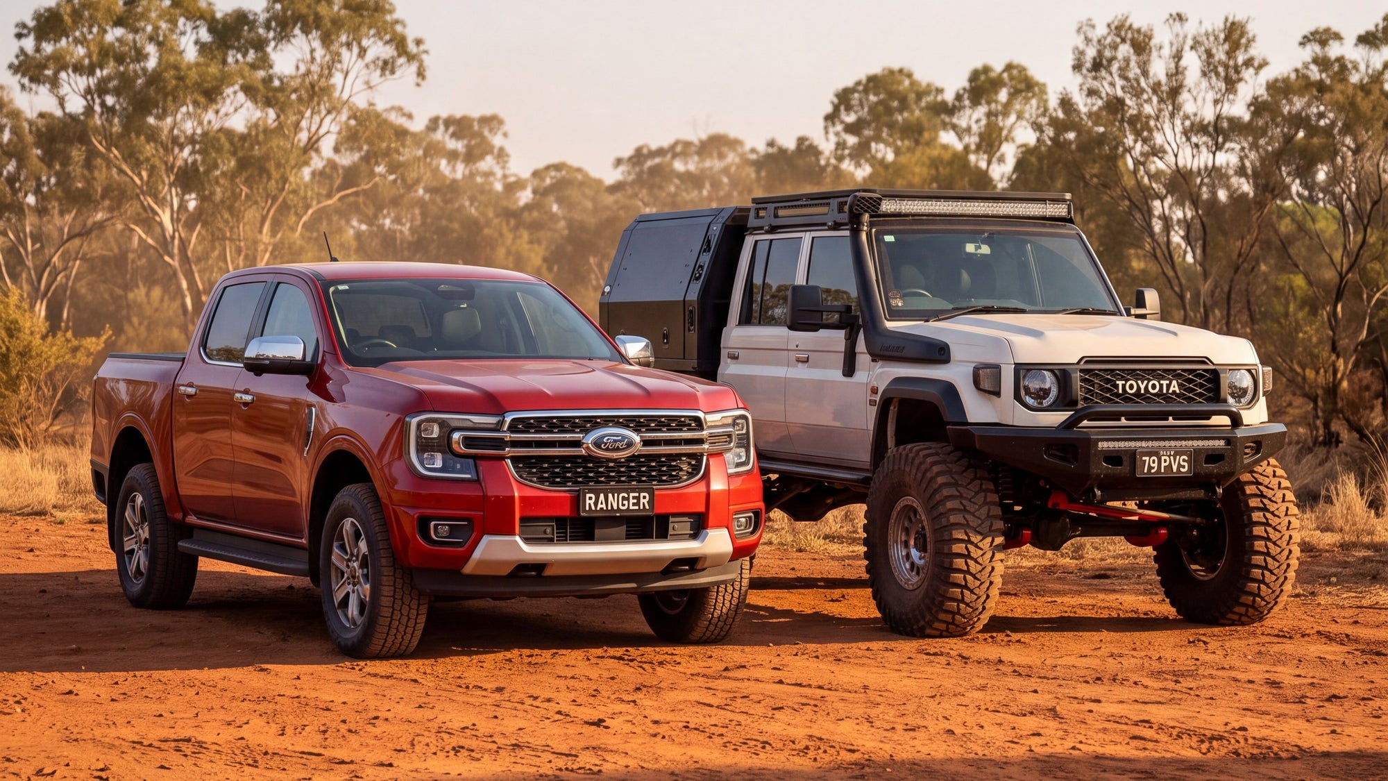 Ford's 2026 Ranger Refresh Forces the Question: What Does a LandCruiser 70 Series Actually Cost You?
