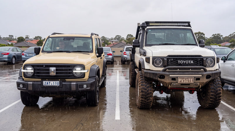 GWM Tank 300 PHEV arrives with 750Nm for under $62k. The LandCruiser 70 still has answers.
