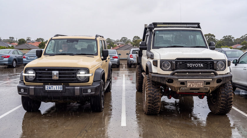 GWM Tank 300 PHEV arrives with 750Nm for under $62k. The LandCruiser 70 still has answers.