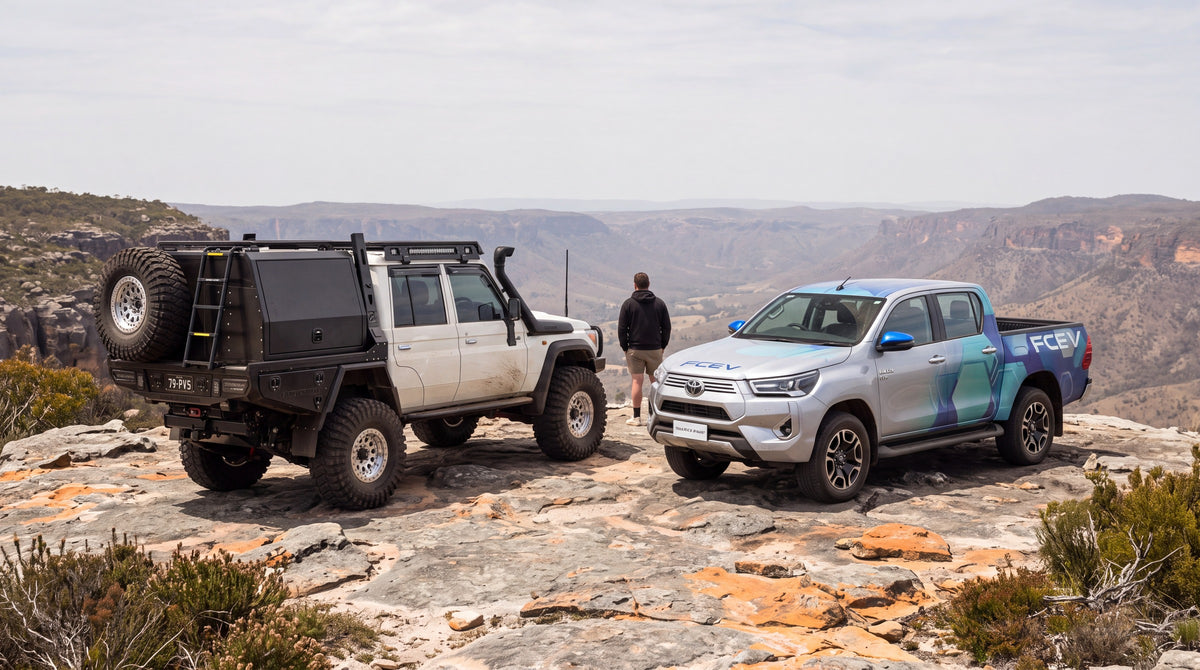Hydrogen HiLux confirmed for 2028: what it means for the LandCruiser 70