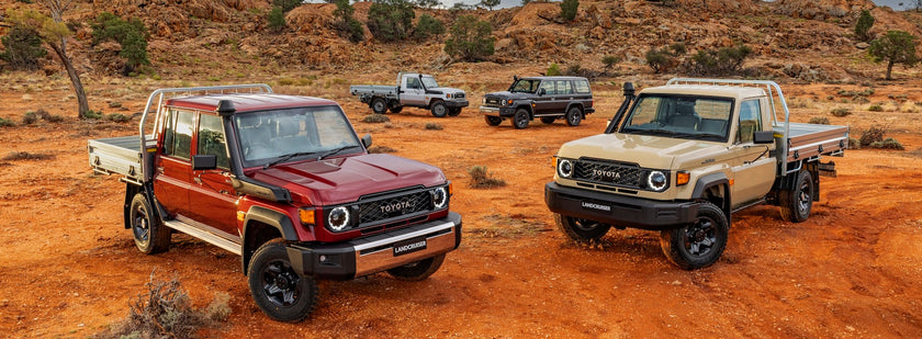 Toyota LandCruiser 70 Series Gets New Four-Cylinder Auto, Retro Styling and Safety Tech for 2024